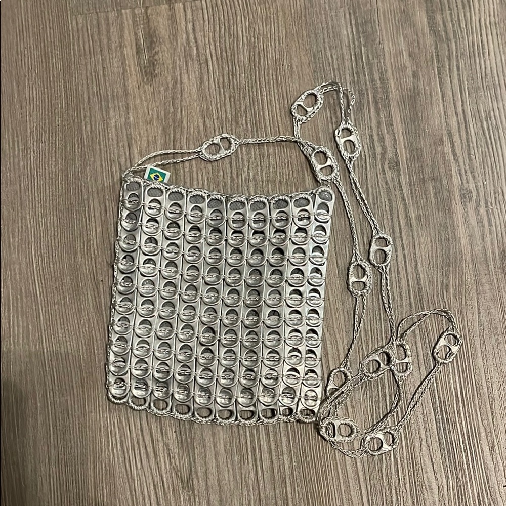 Silver BottleCap Women Bag